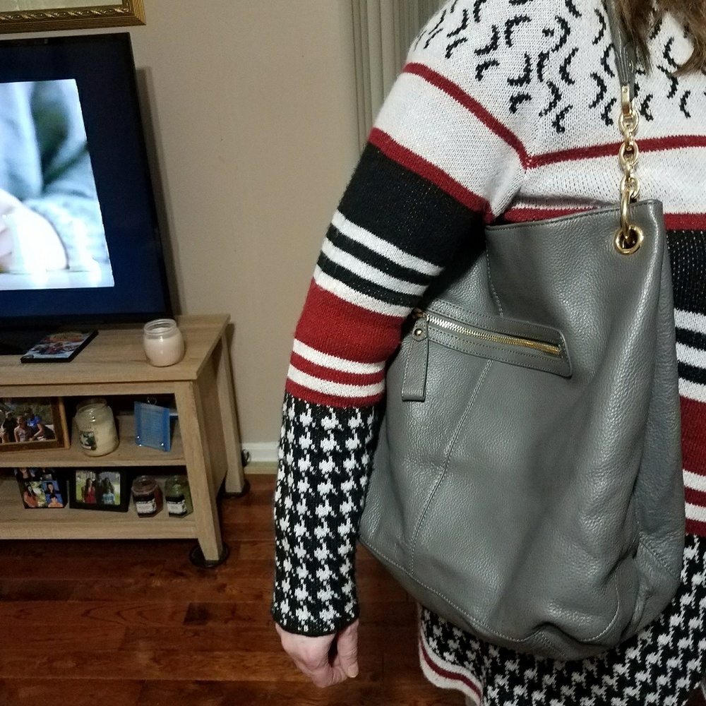 Women's real leather handbag - Picture 7 of 8